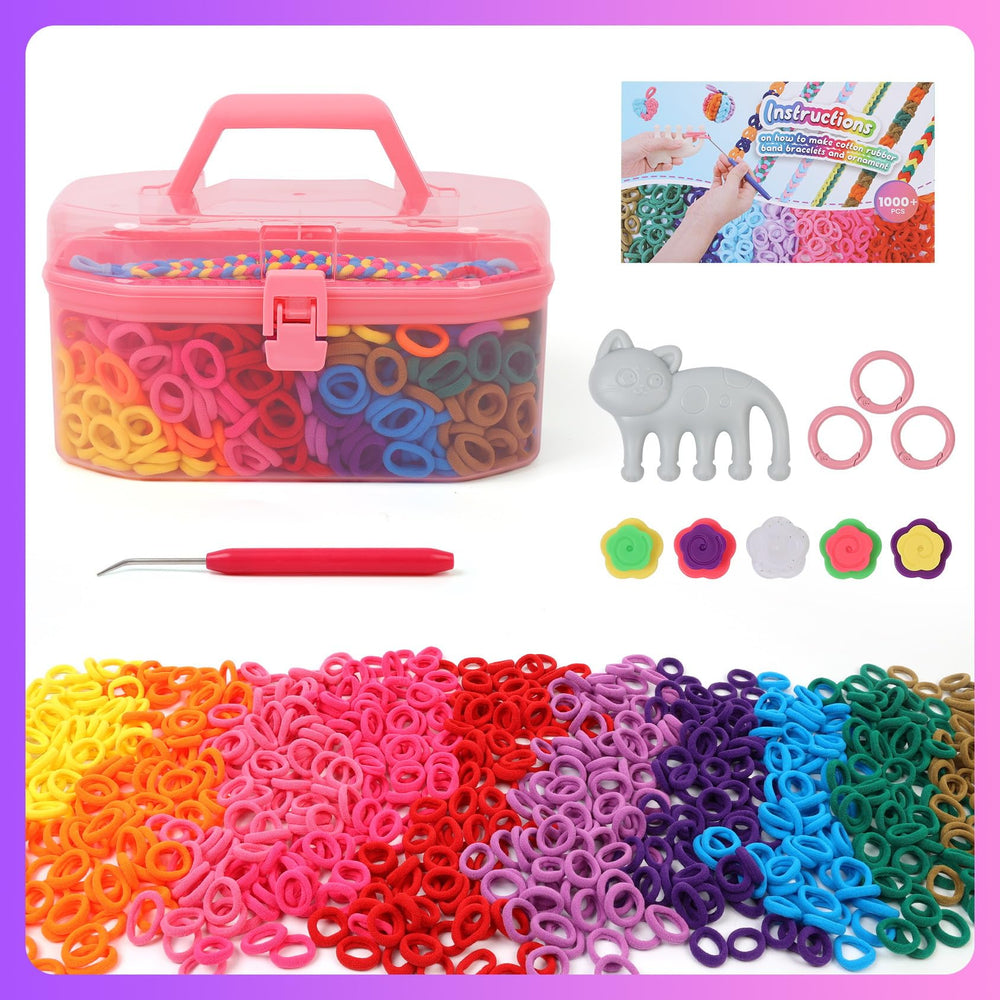 FUNiOi Close-up multi-color bands pattern-building for designs