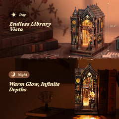 FUNPOLA Detailed miniatures sculpted accents create a rich architectural vignette.