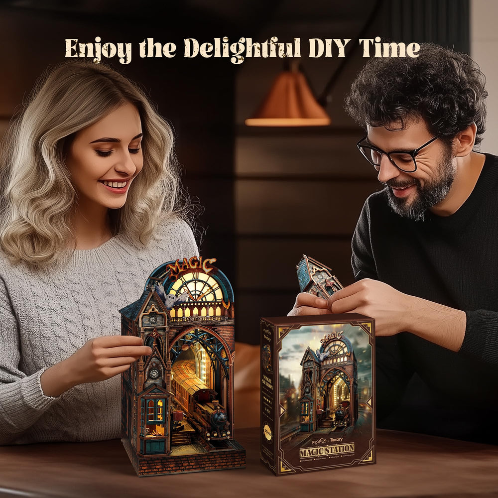 FUNPOLA gift-ready decor piece makes a thoughtful present for book lovers.