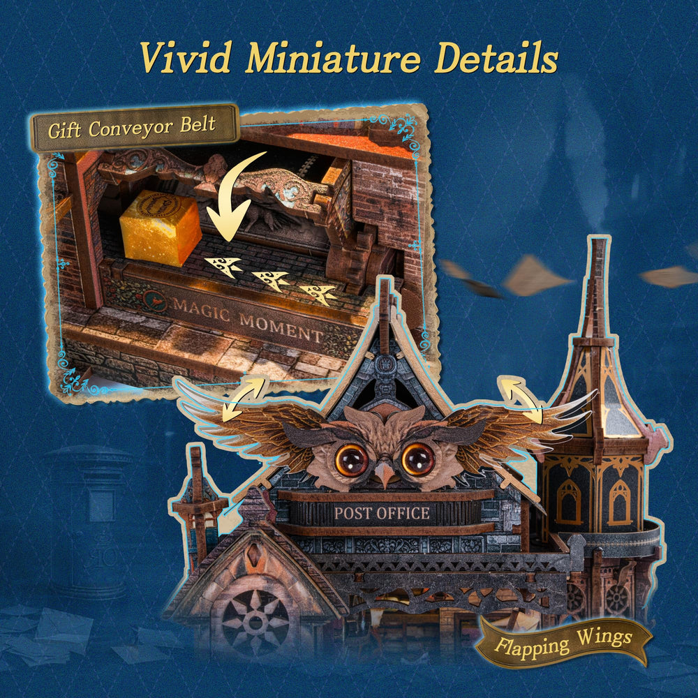 FUNPOLA two-mode lighting and motion powered by touch switch.