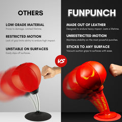 FunPunch Rage Bag compact portable design is ideal for travel or office use.