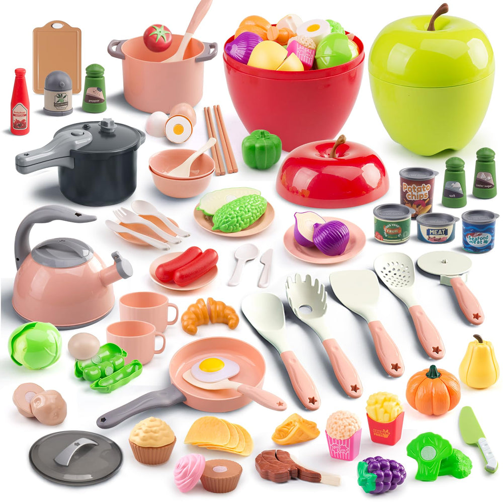 Funpynani kitchen playset pots and pans for imaginative cooking.