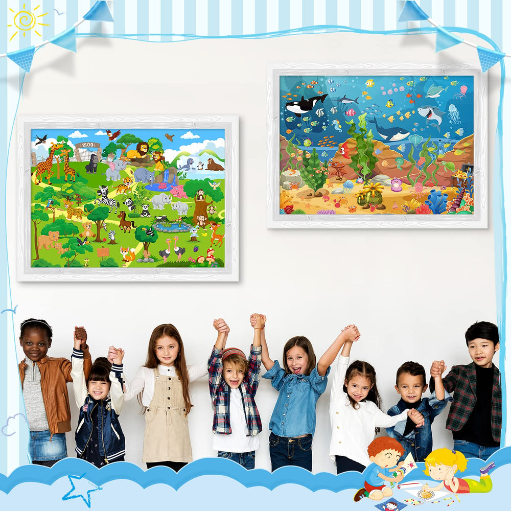 Funrous classroom wall decor poster adds vibrant learning space
