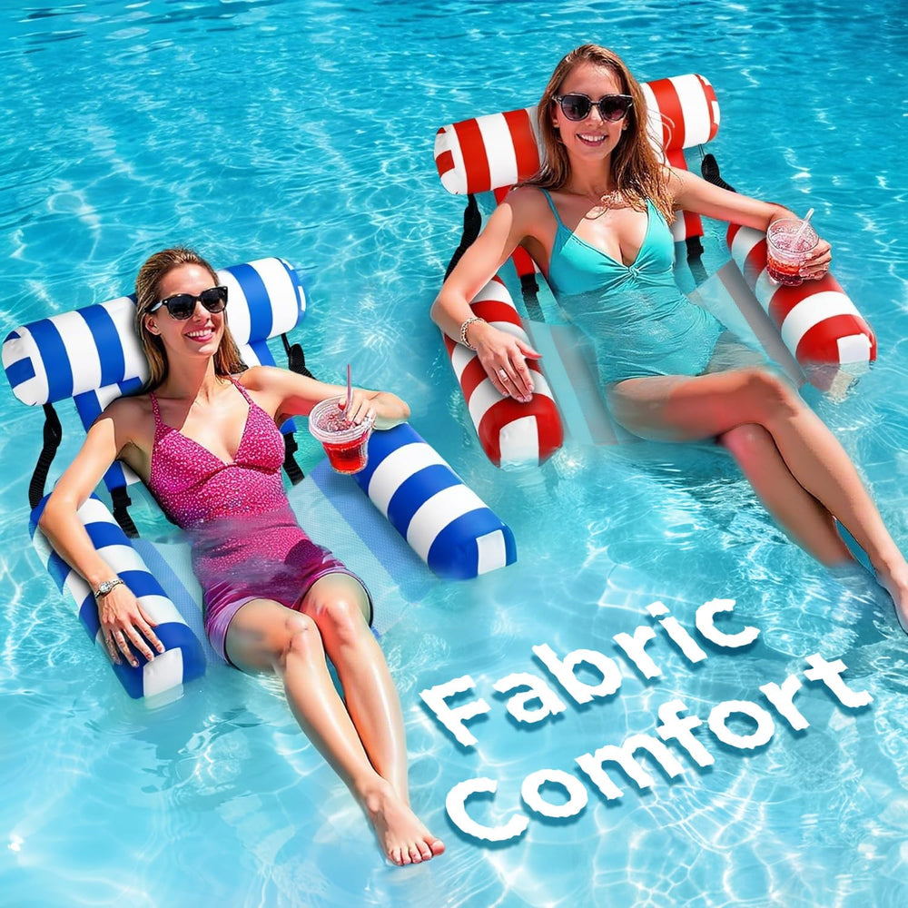Funscape pool floats chairs adult 2-pack ready for sun-soaked pool days
