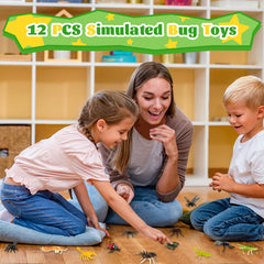 Funsland Bug Catcher Kit magnifying glass for detailed observation.