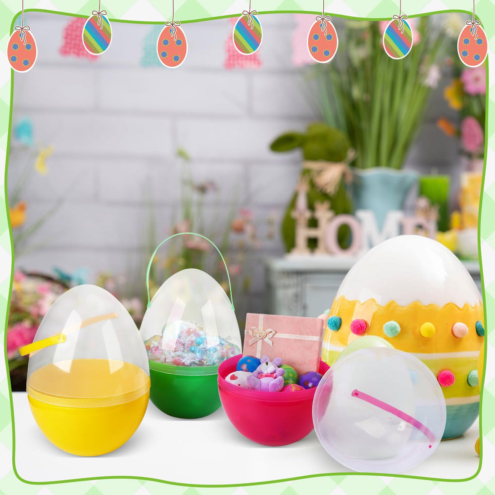 Funtery mixed colors eggs suit indoor and outdoor Easter displays.