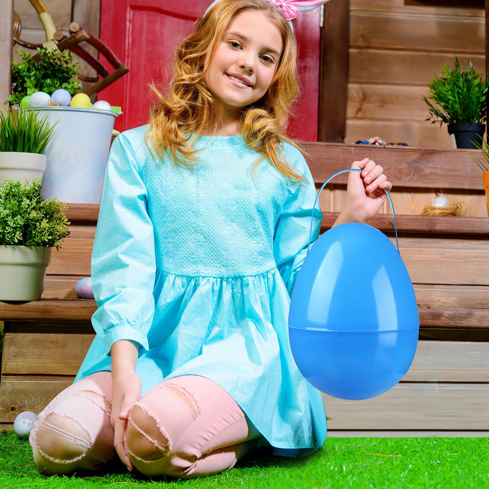 Funtery Easter egg centerpiece for parties and classrooms.