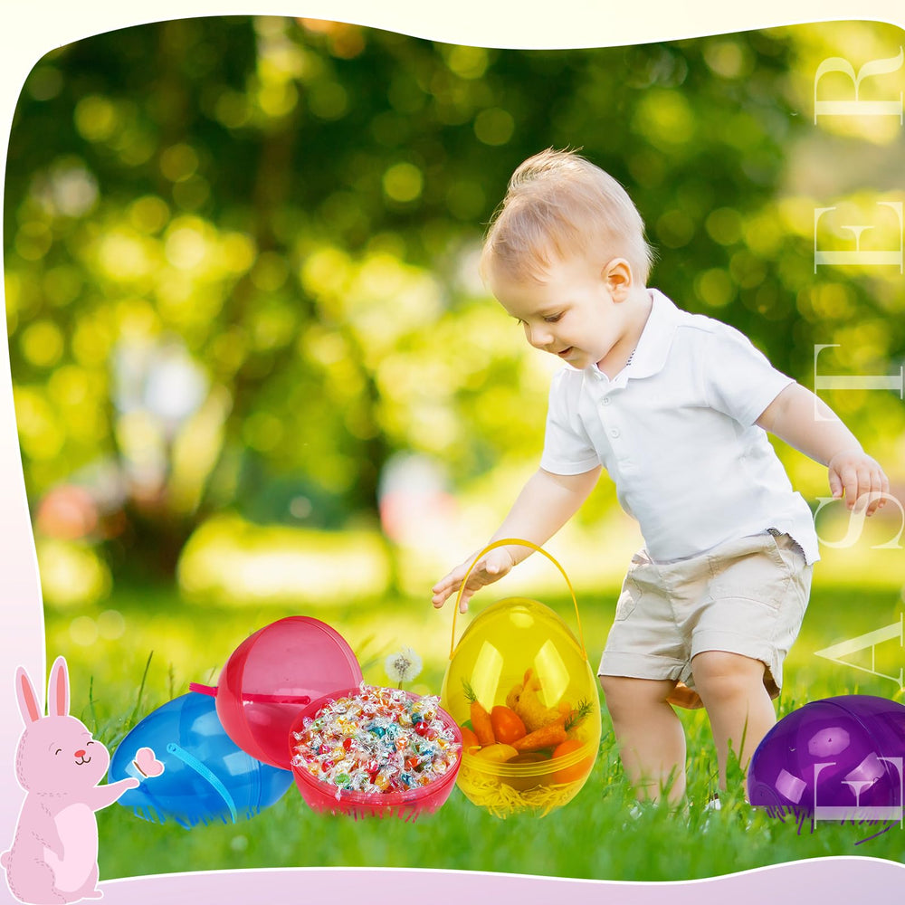Funtery jumbo eggs double as centerpiece accents for events and gatherings.