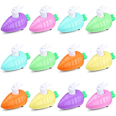 Funtery Easter pull-back cars with carrot design, ideal for Easter baskets
