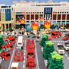 Funtery mini pullback fire truck design C fits small hands