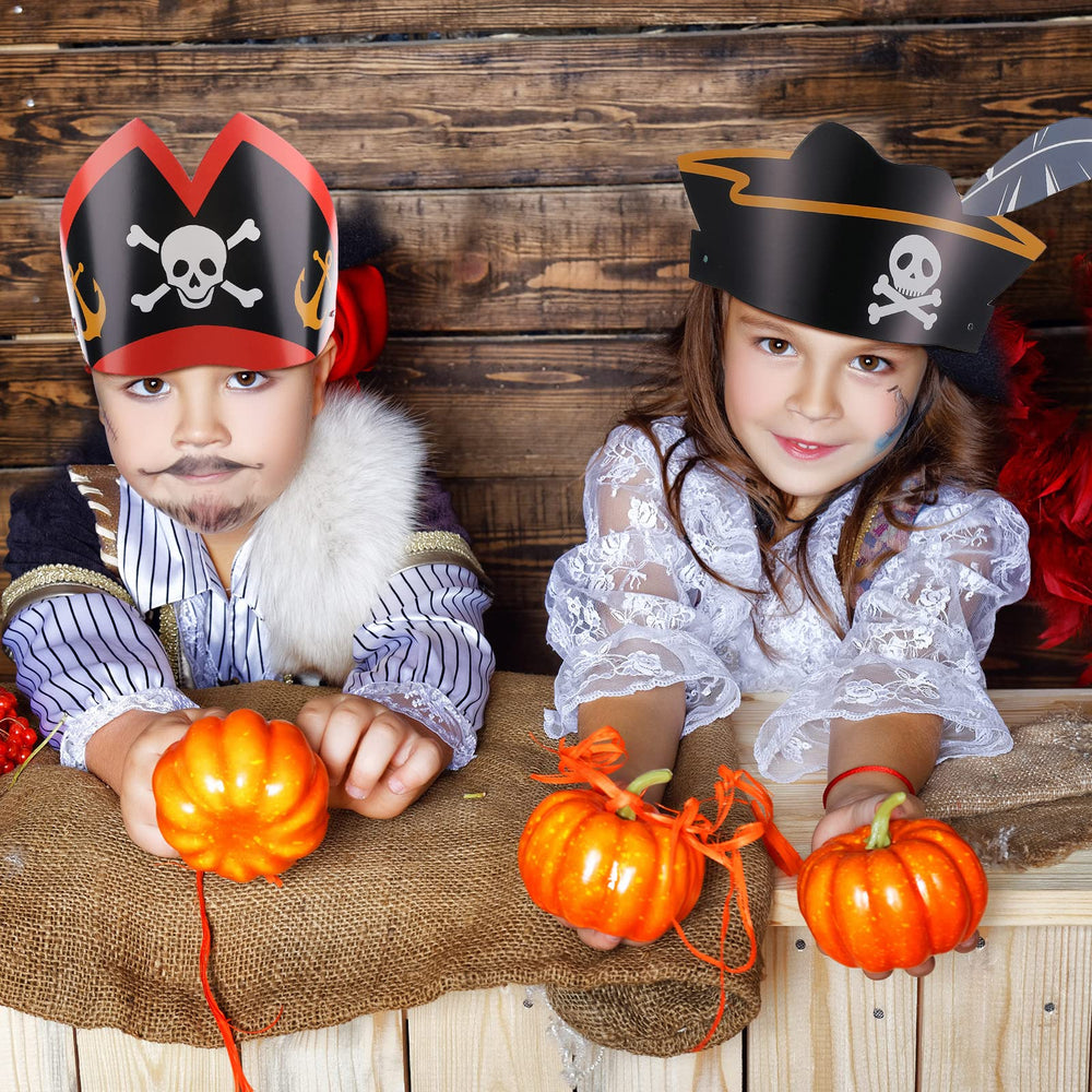 Funtery bright-color pirate hat, lively option for photo booths and carnivals