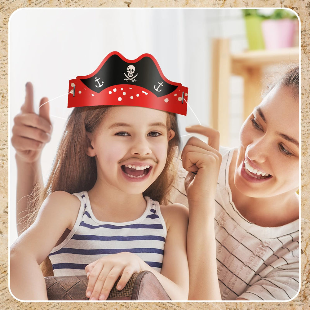 Funtery pirate hat bright colors collection for photos and props