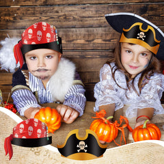 Funtery pirate hat cross swords design adds bold flair to cosplay