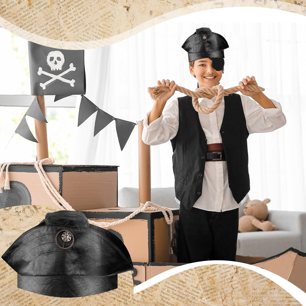 Funtery skull bandana hat for classic pirate vibes.