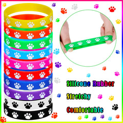 Funtery stretch bracelets demonstrate color variety for stylish group looks.