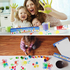 Funto finger paint paper roll ideal for home craft sessions and school activities.