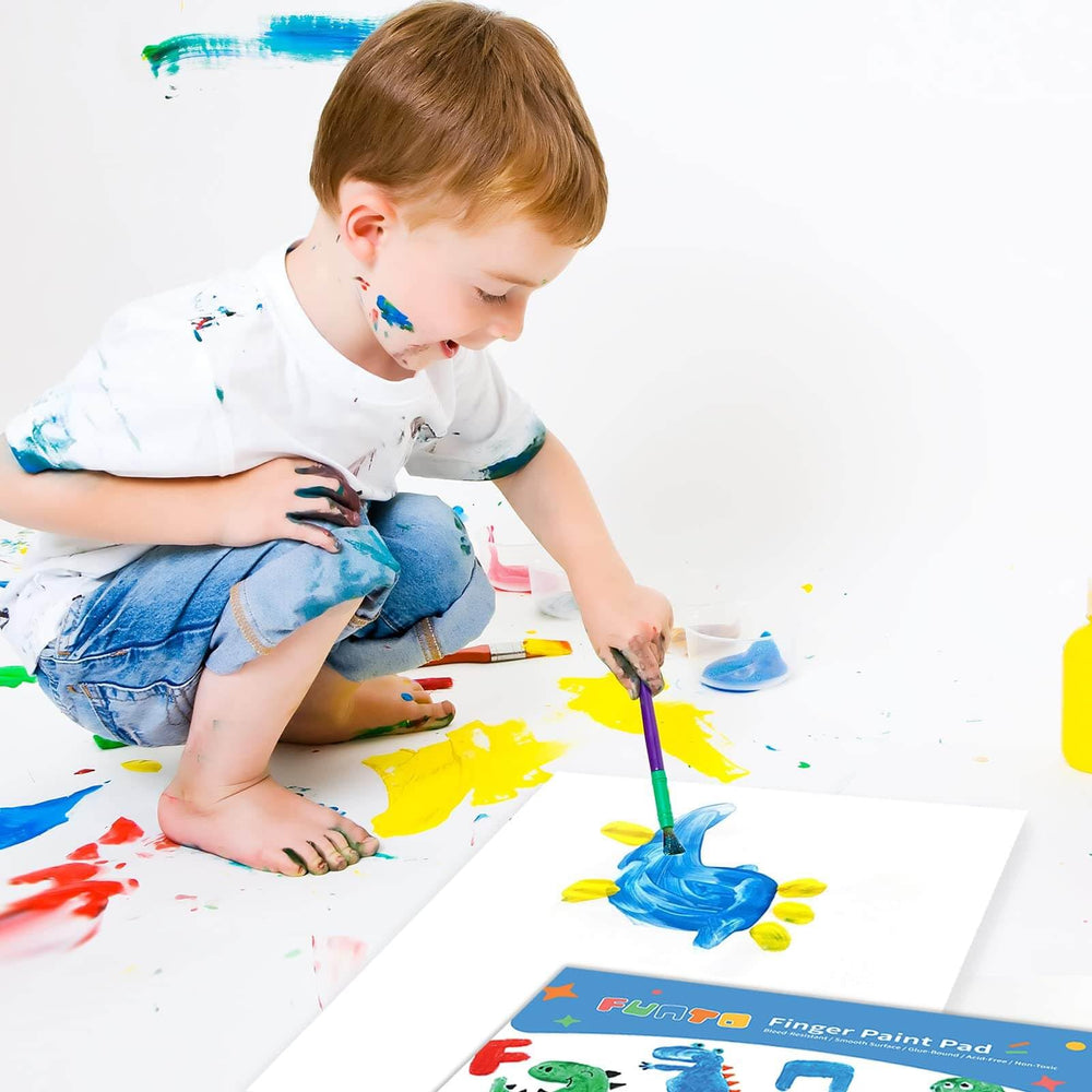 Funto two-pack provides ample pages for group art activities.