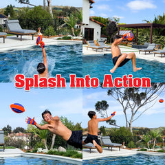 Funwares CatchMaster water play set designed for poolside fun and outdoor games
