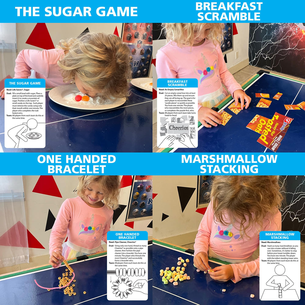 Funwares Home Edition players in a fast, lively 60-second round