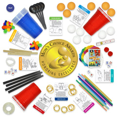 funwares 237-minute challenge cards spread for quick, energetic play sessions.