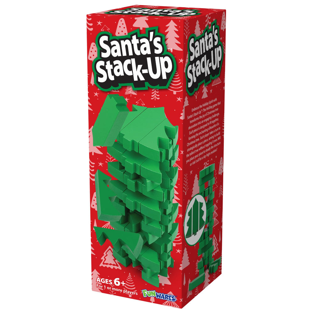 Funwares Santa’s Stack-Up gift-ready packaging for holidays