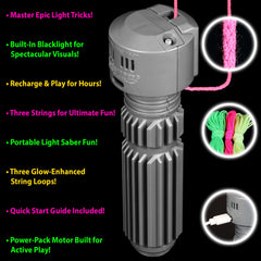 Funwares String Thing rechargeable-battery powers extended play without frequent replacements