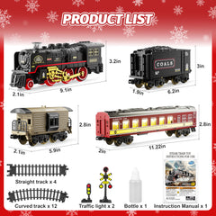 Funwee battery-powered locomotive requiring AA batteries for daily use.