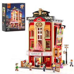 FUNWHOLE Balcony-Theatre facade entrance adds nostalgic theater charm to your display.