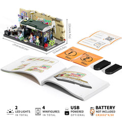 FUNWHOLE Detailed figures collection brings expressive characters to life in scenes.