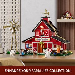 FUNWHOLE Farm-scene display pairs with other barn kits for immersive setups.