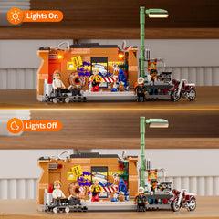 FUNWHOLE lighting accessories with flames and lamps for night scenes