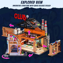FUNWHOLE minifigs dynamic characters fuel storytelling in a modular city.