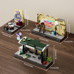 FUNWHOLE Printed bricks showcase four designs for richer building experiences.