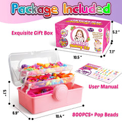 FUNZBO soft beads with smooth edges for safe, comfortable crafting