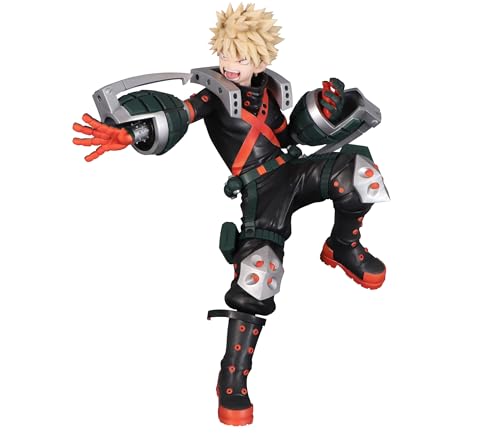 furyu bakugo figure pose shot ideal for shelf display and collection