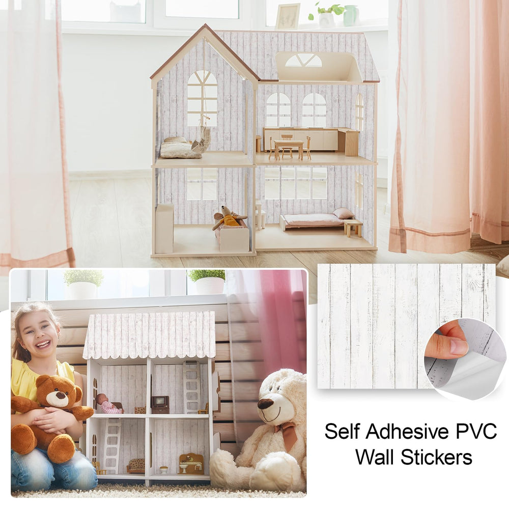 Transform living room walls with Furbeko wallpaper for warm ambiance