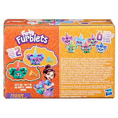 Furby Furblets works with Furby (sold separately) for extended play.