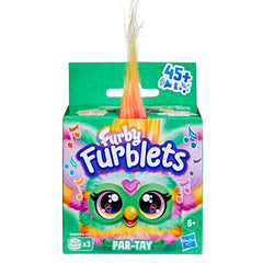 Furby Furblets Par-Tay with pop-open ears for playful surprises.