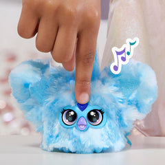 Furby Furblets Sno-Way speaks Furbish, adding playful language to playtime.