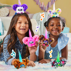 Furby Furblets Ty-Bee harmonizes with other Furblets for group tunes