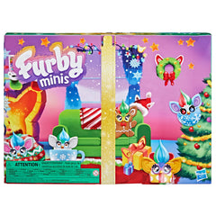 Furby Minis Advent Calendar figure ugly sweater showcases a festive Furby design.