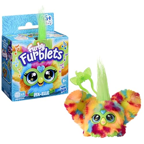 Furby Pix-Elle delivers 45+ gamer-style sounds for kids' imaginative jam sessions.
