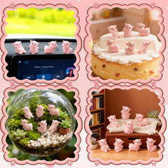 Furjane pink pig gift set for collectors and crafters.