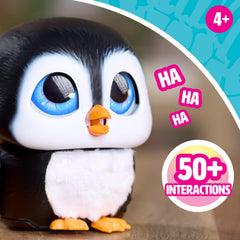 furReal Handfuls Shivers penguin belly feeding triggers happy sounds