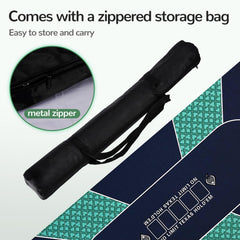 FURUISEN easy-roll storage keeps the mat ready for travel