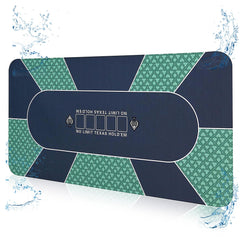 FURUISEN waterproof poker mat 70in x 35in shows spill-free surface for hold'em games