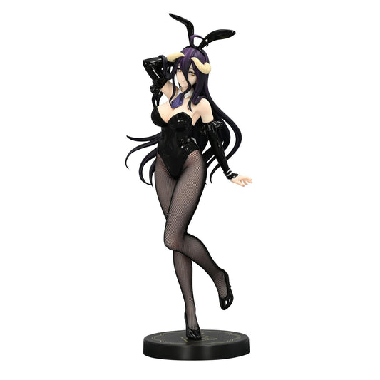 Furyu Albedo Black Bicute Bunnies figure portrait for shelf display and character collection.