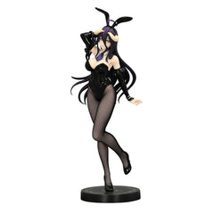 Furyu Albedo Black Bicute Bunnies figure portrait for shelf display and character collection.