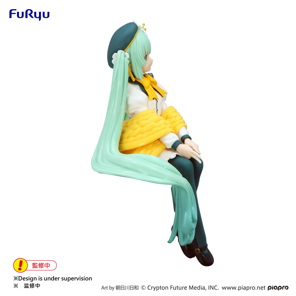 FuRyu Hatsune Miku collectible figure for shelf or desk.
