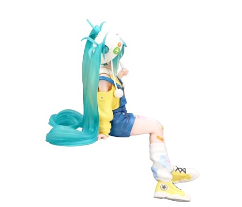 FuRyu Hatsune Miku Noodle Stopper Figure base-stand close-up shows stable display